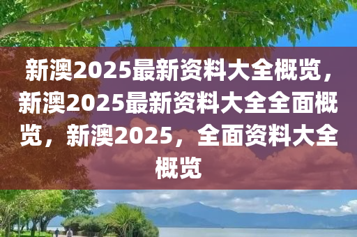 2025新澳2025大全正版免费资料, 最新的免费资料等你发现